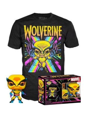 Marvel - Wolverine Funko POP! Tees #802 (M)