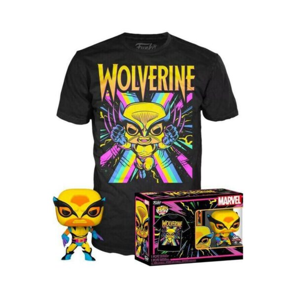 Marvel - Wolverine Funko POP! Tees #802 (M)
