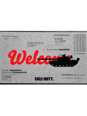 Call of Duty Doormat