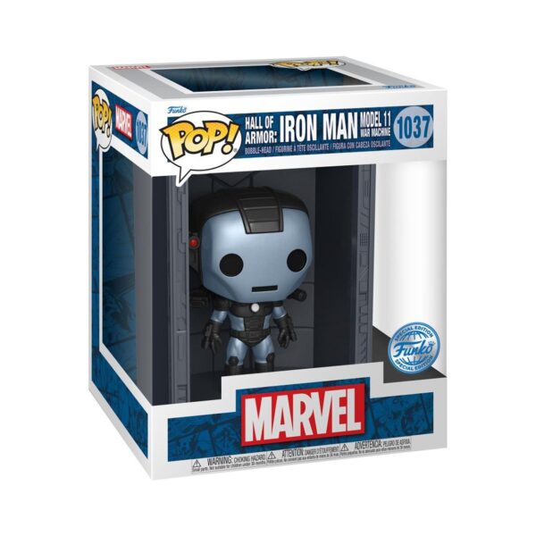 Marvel - Hall of Armor: Iron Man Model 11 War Machine Funko POP! Deluxe #1037