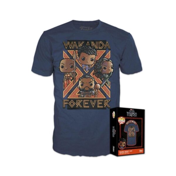 Black Panther: Wakanda Forever Funko POP! Tees (L)