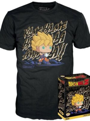 Dragon Ball Z - Super Saiyan Goku Funko POP! Tees (M)