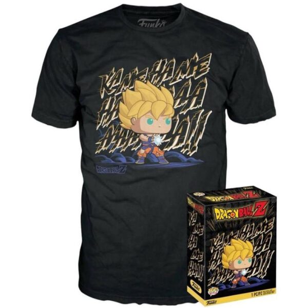 Dragon Ball Z - Super Saiyan Goku Funko POP! Tees (M)