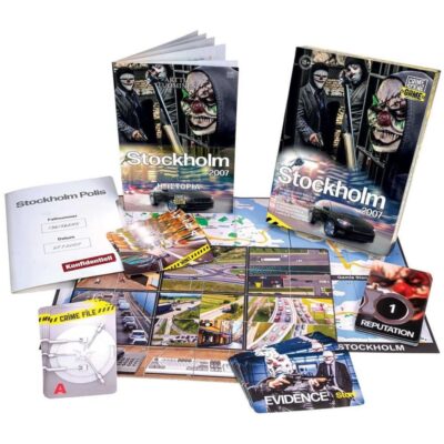 Crime Scene Game Stockholm 2007 Board Game
