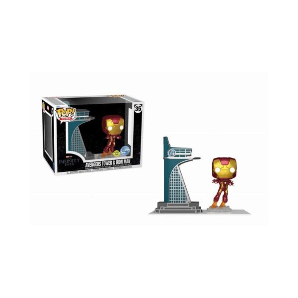 The Infinity Saga - Avengers: Age of Ultron - Avengers Tower & Iron Man Funko POP! Town #35