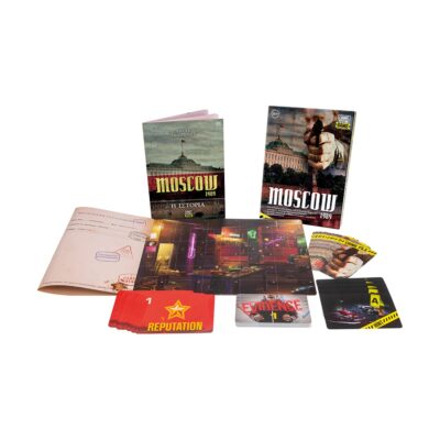 Crime Scene Game Moscow 1989 Board Game