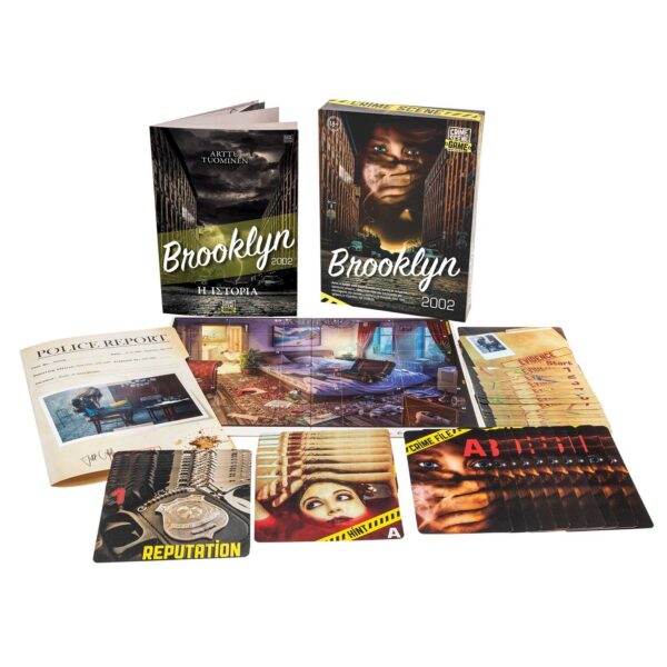 Crime Scene Game Brooklyn 2002 Board Game