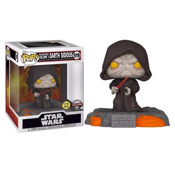 Star Wars - Red Saber Series Volume 1: Darth Sidious Funko POP! #519