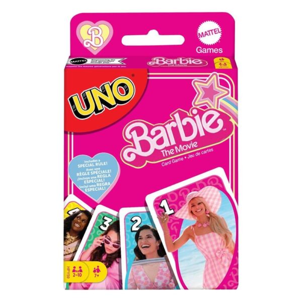 UNO Barbie Card Game