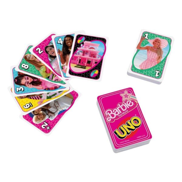 UNO Barbie Card Game
