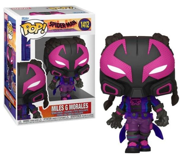 Spider-Man: Across the Spider-Verse - Miles G Morales Funko POP! #1412