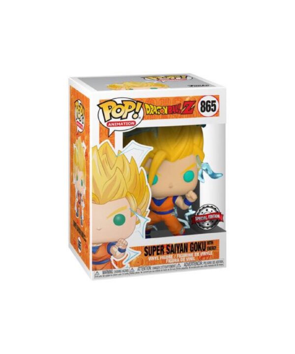 Dragon Ball Z - Super Saiyan Goku with Energy Funko POP! Animation #865