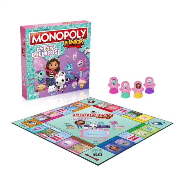 Monopoly Junior Το Κουκλόσπιτο της Γκάμπι Board Game