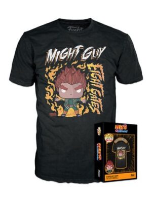 Naruto: Shippuden - 8 Gates Guy Funko POP! Tees (M)