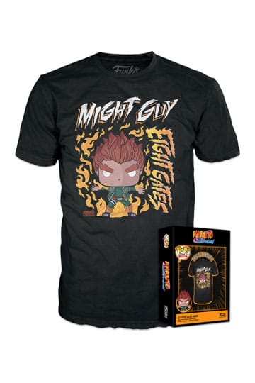 Naruto: Shippuden - 8 Gates Guy Funko POP! Tees (M)