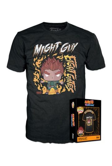 Naruto: Shippuden - 8 Gates Guy Funko POP! Tees (L)