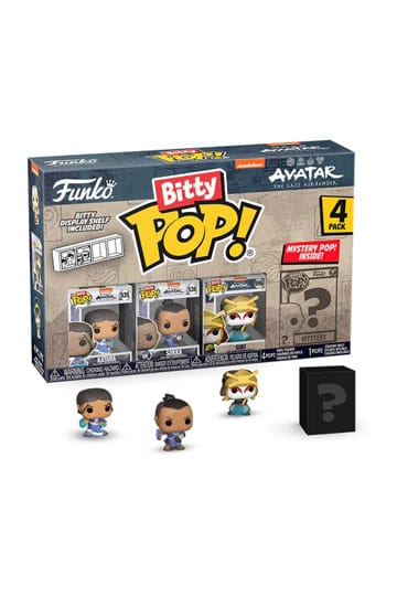 Avatar: The Last Airbender Funko Bitty POP! 4 Pack