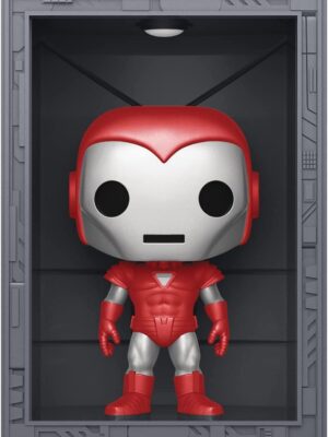 Marvel - Hall of Armor: Iron Man Model 8 Silver Centurion Funko POP! Deluxe #1038