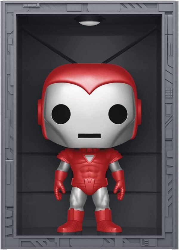 Marvel - Hall of Armor: Iron Man Model 8 Silver Centurion Funko POP! Deluxe #1038