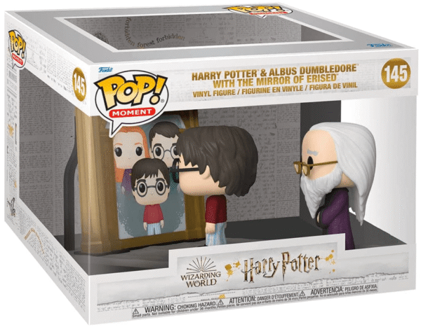 Harry Potter - Harry Potter & Albus Dumbledore with the Mirror of Erised Funko POP! Moment #145
