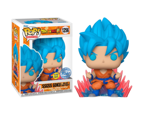 Dragon Ball Super - SSGSS Goku (Kaio-ken Times Twenty) Funko POP! Animation #1256