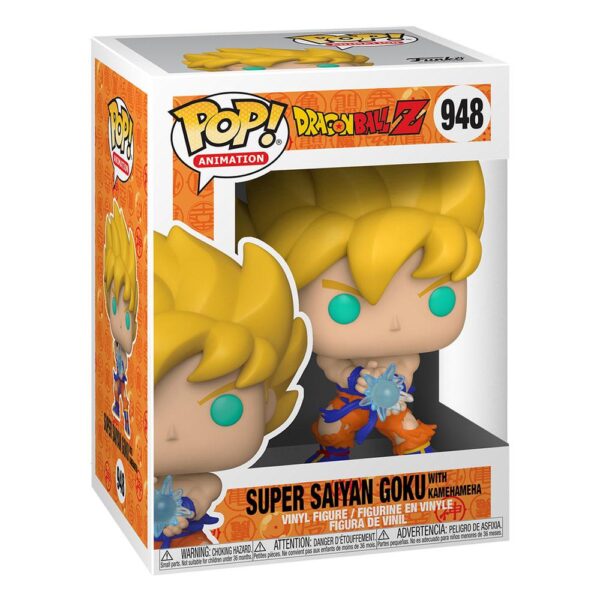 Dragon Ball Z - Super Saiyan Goku with Kamehameha Funko POP! Animation #948