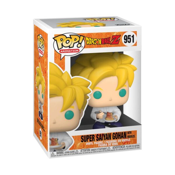 Dragon Ball Z - Super Saiyan Gohan with Noodles Funko POP! Animation #951