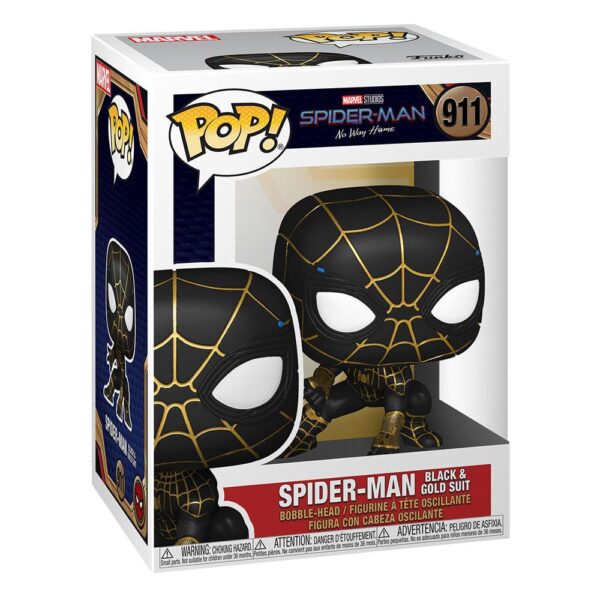 Spider-Man: No Way Home - Spider-Man Black & Gold Suit Funko POP! #911