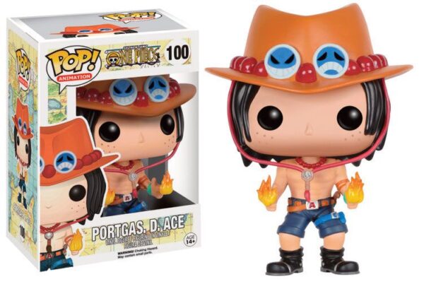 One Piece Shonen Jump - Portgas D. Ace Funko POP! Animation #100