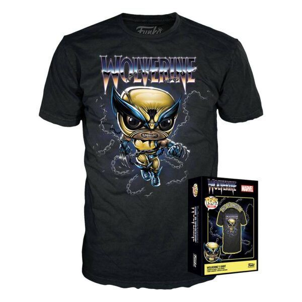 Marvel - Wolverine Funko POP! Tees (M)