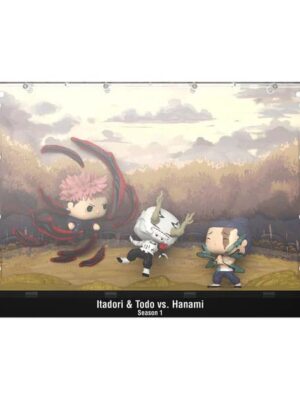 Jujutsu Kaisen - Itadori & Todo vs. Hanami - Season1 - Yuji Itadori/Aoi Todo/Hanami Deluxe Funko POP! Moment #06
