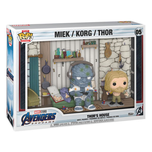 Avengers: Endgame - Thor's House - Miek/Korg/Thor Deluxe Funko POP! Moment #05