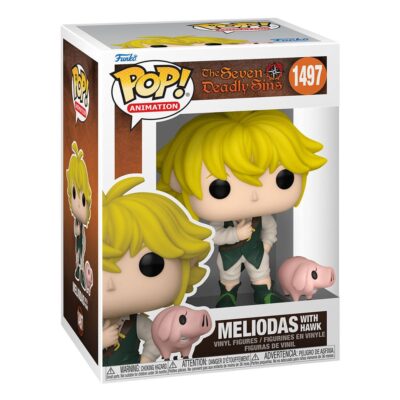 The Seven Deadly Sins - Meliodas with Hawk Funko POP! Animation #1497