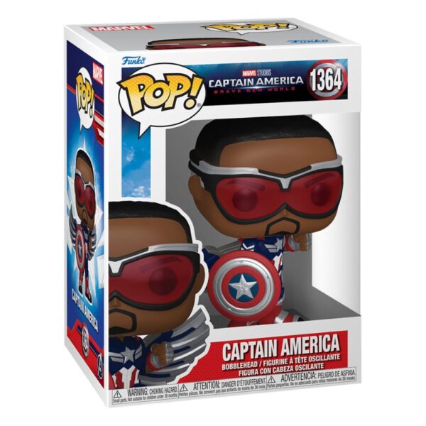 Captain America: Brave New World - Captain America Funko POP! Movies #1364