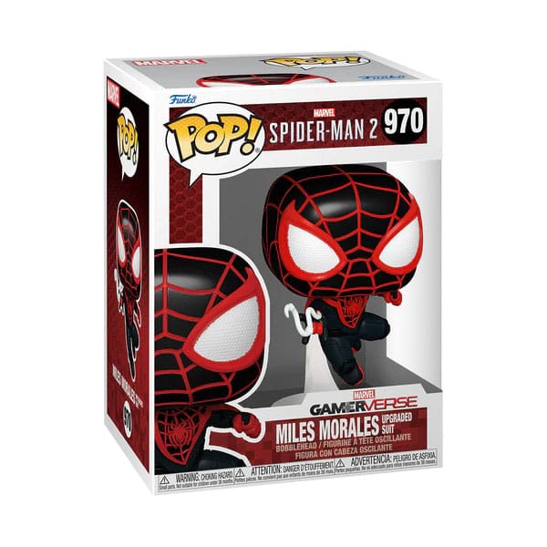 Spider-Man 2 - Miles Morales Upgraded Suit Funko POP! #970