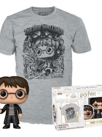 Harry Potter - Harry Potter Funko POP! Tees #162 (L)