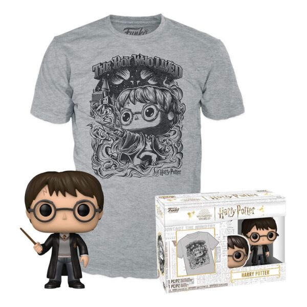 Harry Potter - Harry Potter Funko POP! Tees #162 (L)