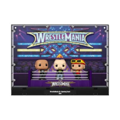WWE - Wrestlemania 30 - Opening Toast - The Rock/"Stone Cold" Steve Austin/Hulk Hogan Deluxe Funko POP! Moment #05