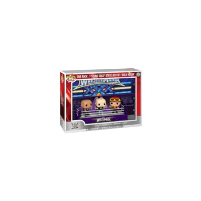 WWE - Wrestlemania 30 - Opening Toast - The Rock/"Stone Cold" Steve Austin/Hulk Hogan Deluxe Funko POP! Moment #05