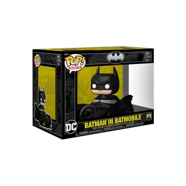 Batman 85th Anniversary - Batman in Batmobile Funko POP! Rides #522