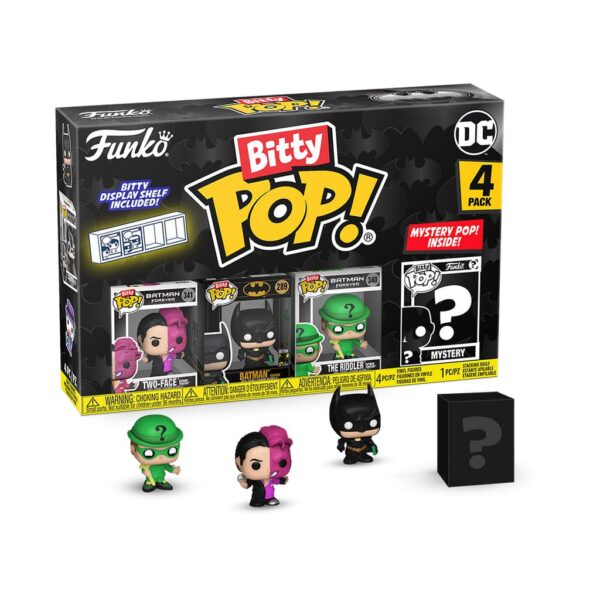 Batman 85th Anniversary Funko Bitty POP! 4 Pack