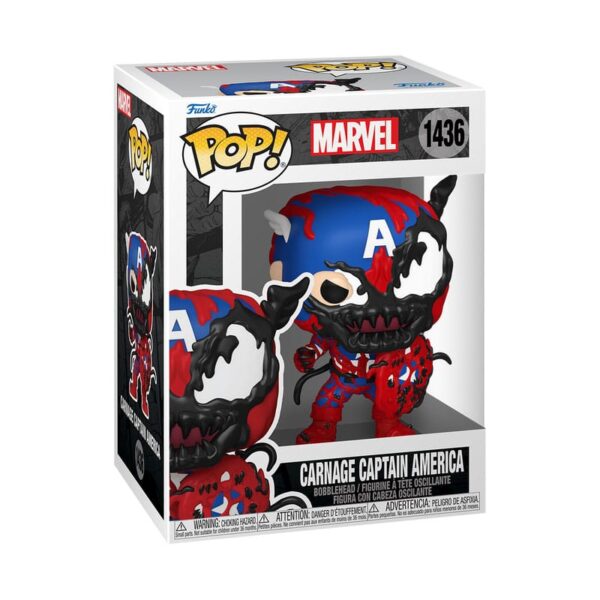 Marvel - Carnage Captain America Funko POP! #1436