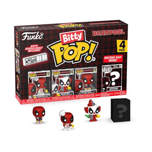 Deadpool Funko Bitty POP! 4 Pack