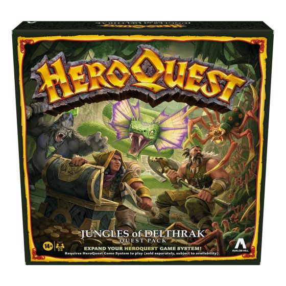 HeroQuest: Jungles of Delthrak Quest Pack Board Game Expansion