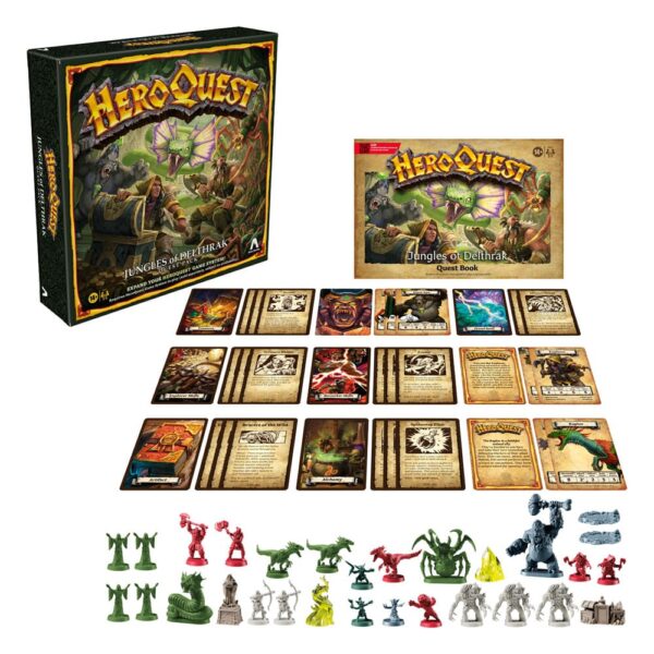 HeroQuest: Jungles of Delthrak Quest Pack Board Game Expansion