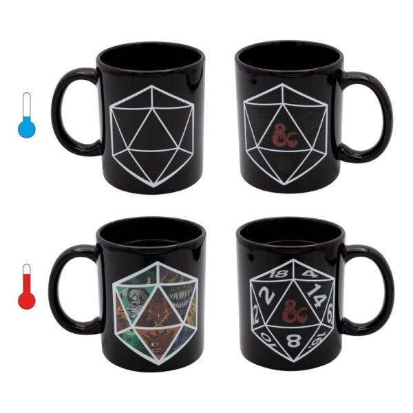 Dungeons & Dragons Heat Change Mug