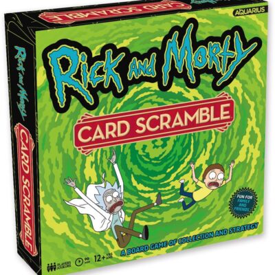 Card Scramble Rick and Morty Board Game