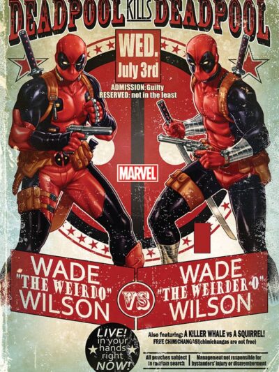 Deadpool - The Battle of Chumpions Poster