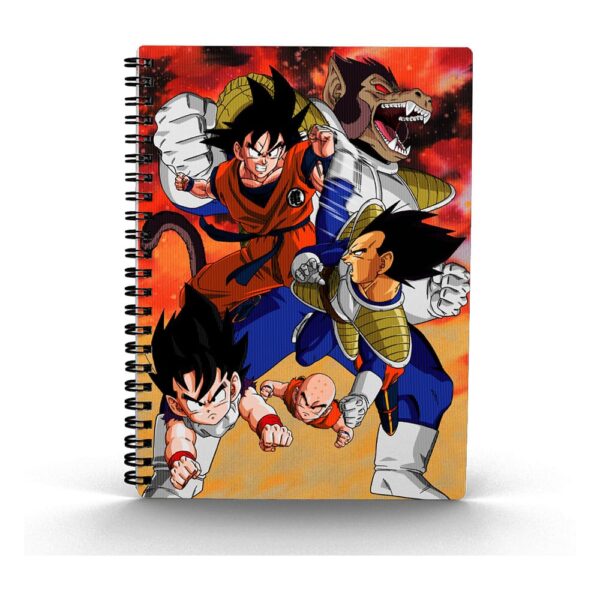 Dragon Ball Z - Goku vs Vegeta Notebook