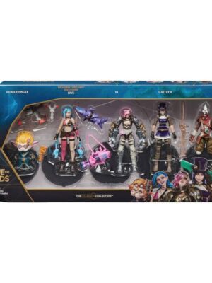 League of Legends - Jinx/Heimerdinger/Vi/Caitlyn/Ekko Action Figures